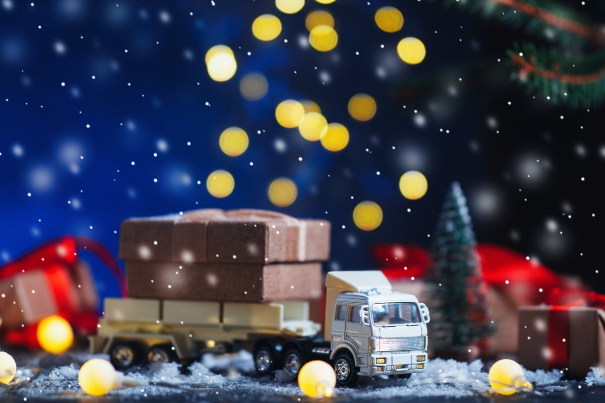 truck Christmas ornament